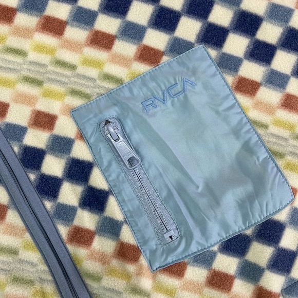 🔆RVCA🔆 DOWNSIDE ZIP FLEECE JACKET - Picture 11 of 15